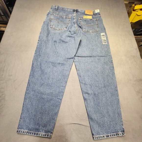 Vintage Deadstock Levis 560 Jeans Mens 40x30 Blue Loose Fit Tapered Leg Denim - Picture 11 of 12